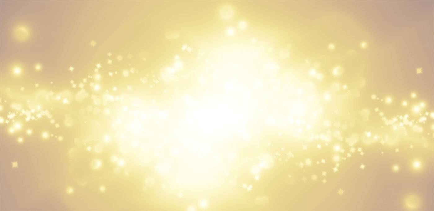 Hintergrundbild goldenes Licht-Glitzern